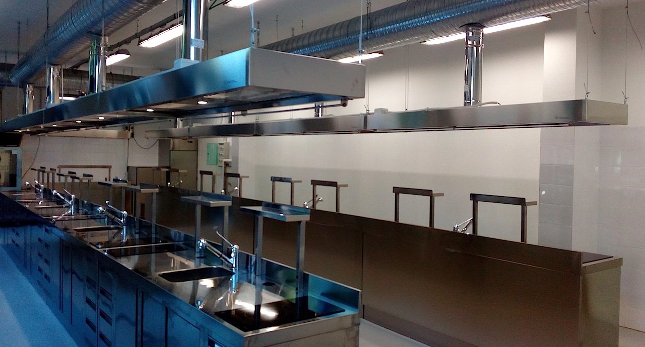 Cucina stile Masterchef scuola Barga